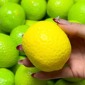 Crunchy sound color-changing lemon handmade anti-stress squishy toy