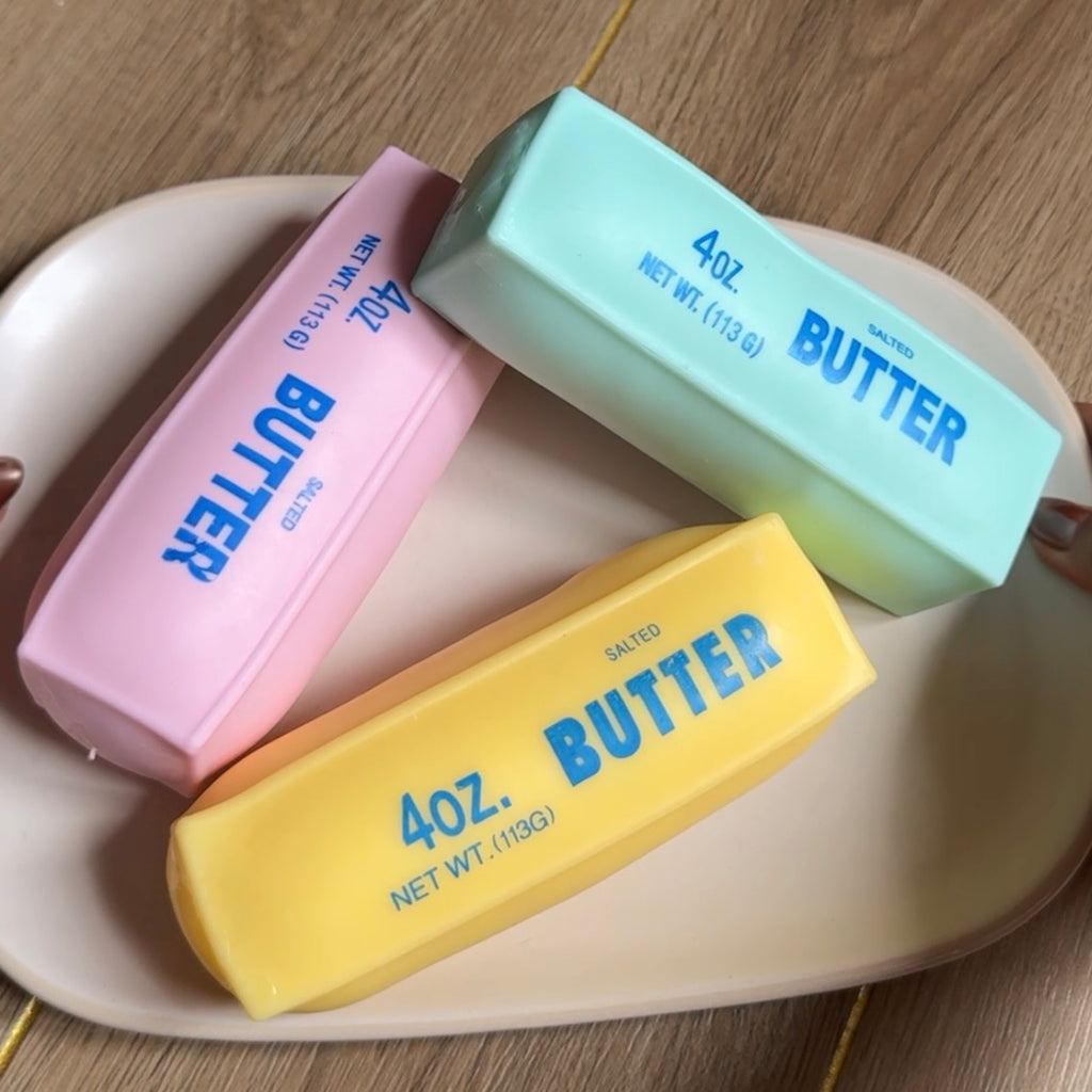 Handmade crunchy butter crispy sound anti-stress squishy toy