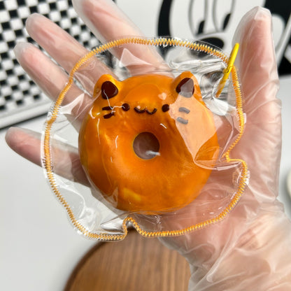 CCA003: Kitty Doughnut Caramel Squishy